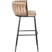 Mebel Elite Стул Flores, бежевый, велюровый, ME.FLORES/BZ/CZ/V/H - Home Club, изображение 5