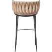 Mebel Elite Стул Flores, бежевый, велюровый, ME.FLORES/BZ/CZ/V/H - Home Club, изображение 6