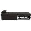 Mebel Elite Раскладной кресло Iberis 80 см для сна, чёрный, ME.IBERIS/CZ/T/FW80 - Home Club, изображение 6