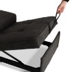 Mebel Elite Раскладной кресло Iberis 80 см для сна, чёрный, ME.IBERIS/CZ/T/FW80 - Home Club, изображение 10