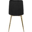 Mebel Elite Стул York, черный, велюровый, ME.YORK/CZ/ZL/V/K - Home Club, изображение 10