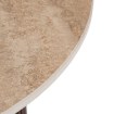 Mebel Elite Столик Almeria 50 см, травертин/горіх, ME.ALMERIA/TRAW/O/L - Home Club, зображення 6