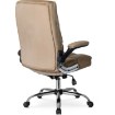 Mebel Elite Вращающееся кресло London, бежевое, велюровое, ME.LONDON/BZ/V/FO - Home Club, изображение 10