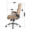 Mebel Elite Вращающееся кресло London, бежевое, велюровое, ME.LONDON/BZ/V/FO - Home Club, изображение 18
