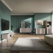 Mebel Elite Комод Soft 154 см, двухдверный, с рифленой поверхностью, цвет «Кашмир», W.ISEO/KASZ/BZ/KOM2D3S - Home Club, изображение 3