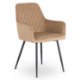 Mebel Elite Стул Bresso, бежевый, велюровый, ME.BRESSO/BZ/CZ/V/K - Home Club
