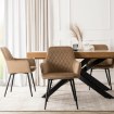 Mebel Elite Стул Bresso, бежевый, велюровый, ME.BRESSO/BZ/CZ/V/K - Home Club, изображение 2
