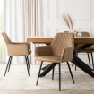 Mebel Elite Стул Bresso, бежевый, велюровый, ME.BRESSO/BZ/CZ/V/K - Home Club, изображение 3