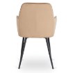 Mebel Elite Стул Bresso, бежевый, велюровый, ME.BRESSO/BZ/CZ/V/K - Home Club, изображение 8