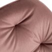 Mebel Elite Вращающееся кресло Konor, розовое, велюровое, ME.KONOR/R/ZL/V/FO - Home Club, изображение 7