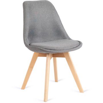 Mebel Elite Стілець Nevel, сірий, ME.NEVEL/P/D/T/K - Home Club