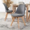 Mebel Elite Стул Nevel, серый, ME.NEVEL/P/D/T/K - Home Club, изображение 3