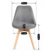 Mebel Elite Стул Nevel, серый, ME.NEVEL/P/D/T/K - Home Club, изображение 12