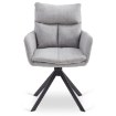 Mebel Elite Вращающееся кресло Paul, серого цвета, ME.PAUL/P/CZ/T/K - Home Club, изображение 4