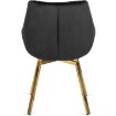 Mebel Elite Вращающееся кресло Mia, чёрное, велюровое, ME.MIA/CZ/ZL/V/K - Home Club, изображение 11