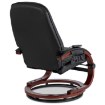 Mebel Elite Массажное кресло Cano с подогревом и подставкой для ног, черное, из экокожи, ME.CANO/CZ/E/FW - Home Club, изображение 4