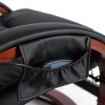 Mebel Elite Массажное кресло Cano с подогревом и подставкой для ног, черное, из экокожи, ME.CANO/CZ/E/FW - Home Club, изображение 12