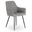 Mebel Elite Стул Bresso 2, серый, ME.BRESSO2/P/CZ/T/K - Home Club