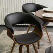 Mebel Elite Стул Ohio из экокожи, чёрный, с гнутой фанерой, ME.OHIO/CZ/DG/E/K - Home Club, изображение 6