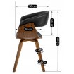 Mebel Elite Стул Ohio из экокожи, чёрный, с гнутой фанерой, ME.OHIO/CZ/DG/E/K - Home Club, изображение 11