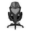 Mebel Elite Игровое вращающееся кресло Bing с подставкой для ног, чёрного цвета, ME.BING/CZ/T/FO - Home Club, изображение 9