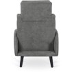 Mebel Elite Кресло для отдыха Henry с подставкой для ног, серого цвета, ME.HENRY/P/T/FW - Home Club, изображение 9
