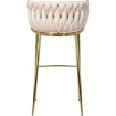 Mebel Elite Стул Flores 2 кремового цвета из велюра, ME.FLORES2/KR/ZL/V/H - Home Club, изображение 6