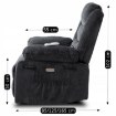 Mebel Elite Массажное кресло с электроприводом и откидной спинкой Jasper, черного цвета, ME.JASPER/CZ/T/FW - Home Club, изображение 15