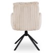 Mebel Elite Вращающееся кресло для гостиной June, бежевое, из вельвета, ME.JUNE/BZ/SZTR/K - Home Club, изображение 8