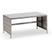 Mebel Elite Комплект садових меблів Daliano, сірий, ME.DALIANO/P/RT/OGR/ZES - Home Club, зображення 6