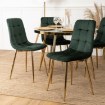 Mebel Elite Стул York, зеленый, велюровый, ME.YORK/Z/ZL/V/K - Home Club, изображение 2