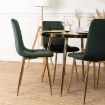Mebel Elite Стул York, зеленый, велюровый, ME.YORK/Z/ZL/V/K - Home Club, изображение 4