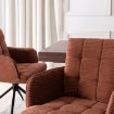 Mebel Elite Вращающееся кресло Akita, красное, из вельвета, ME.AKITA/RD/SZTR/K - Home Club, изображение 5