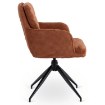 Mebel Elite Вращающееся кресло Akita, красное, из вельвета, ME.AKITA/RD/SZTR/K - Home Club, изображение 8