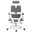 Mebel Elite Обертове крісло Nicki, ергономічне, сіре, ME.NICKI/B/P/T/FO - Home Club, зображення 7