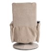 Mebel Elite Масажне обертове крісло Spike 2, бежеве, ME.SPIKE2/BZ/T/FW - Home Club, зображення 11