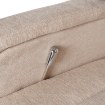 Mebel Elite Масажне обертове крісло Spike 2, бежеве, ME.SPIKE2/BZ/T/FW - Home Club, зображення 15