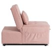 Mebel Elite Раскладной кресло Iberis 67 см для сна, розовое, ME.IBERIS/R/T/FW67 - Home Club, изображение 5