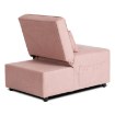 Mebel Elite Раскладной кресло Iberis 67 см для сна, розовое, ME.IBERIS/R/T/FW67 - Home Club, изображение 8