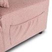 Mebel Elite Раскладной кресло Iberis 67 см для сна, розовое, ME.IBERIS/R/T/FW67 - Home Club, изображение 10