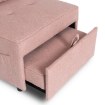Mebel Elite Раскладной кресло Iberis 67 см для сна, розовое, ME.IBERIS/R/T/FW67 - Home Club, изображение 11