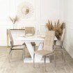 Mebel Elite Стул Molly, бежевый, велюровый, ME.MOLLY/BZ/CH/V/K - Home Club, изображение 2
