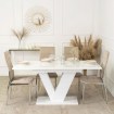 Mebel Elite Стул Molly, бежевый, велюровый, ME.MOLLY/BZ/CH/V/K - Home Club, изображение 3