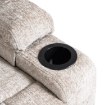 Mebel Elite Розкладне крісло з функцією масажу Box, бежеве, велюрове, ME.BOX/BZ/V/FW - Home Club, зображення 13