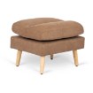 Mebel Elite Кресло для отдыха Henry с подставкой для ног, коричневое, ME.HENRY/BR/T/FW - Home Club, изображение 9