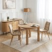 Mebel Elite Стол Harry, раскладной, 102–142 см, дуб Artisan, W.HARRY/DA/S - Home Club, изображение 2