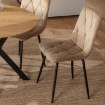 Mebel Elite Стул Robin, бежевый, велюровый, ME.ROBIN/BZ/V/K - Home Club, изображение 4