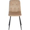 Mebel Elite Стул Robin, бежевый, велюровый, ME.ROBIN/BZ/V/K - Home Club, изображение 5