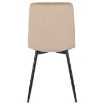 Mebel Elite Стул Robin, бежевый, велюровый, ME.ROBIN/BZ/V/K - Home Club, изображение 7