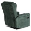 Mebel Elite Раскладной массажный кресло Sebastian, зеленое, из вельвета, ME.SEBASTIAN/Z/SZTR/FW - Home Club, изображение 9